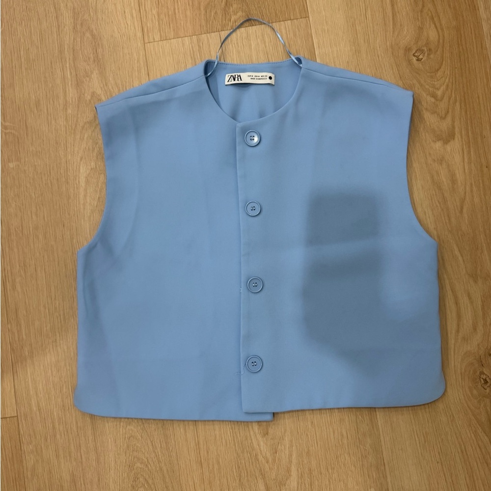 Zara Cropped Vest